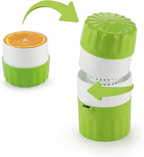 Miniatura 5 de Börner Prensa de jugos  Prensa de cítricos para jugos de frutas y verduras frescas  Exprimidor con contenedor de jugo  Prensa manual de limón y
