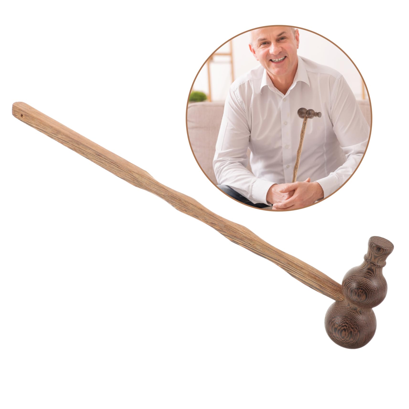 Healeved 4 Pz giocattolo massaggiante punto di agopuntura tessuto tenuto muscolo massaggiatore manuale portatili spalliera massage hamer Massaggiare colpetto fornitura di massaggi di legno