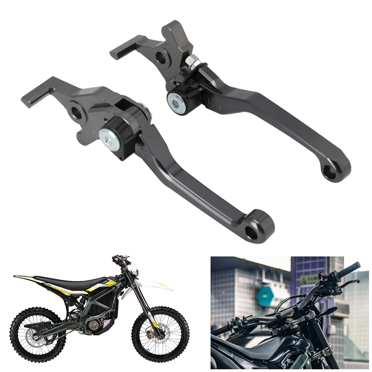 Adjustable CNC 6061 Aluminum Brake Levers for Surron Ultra Bee