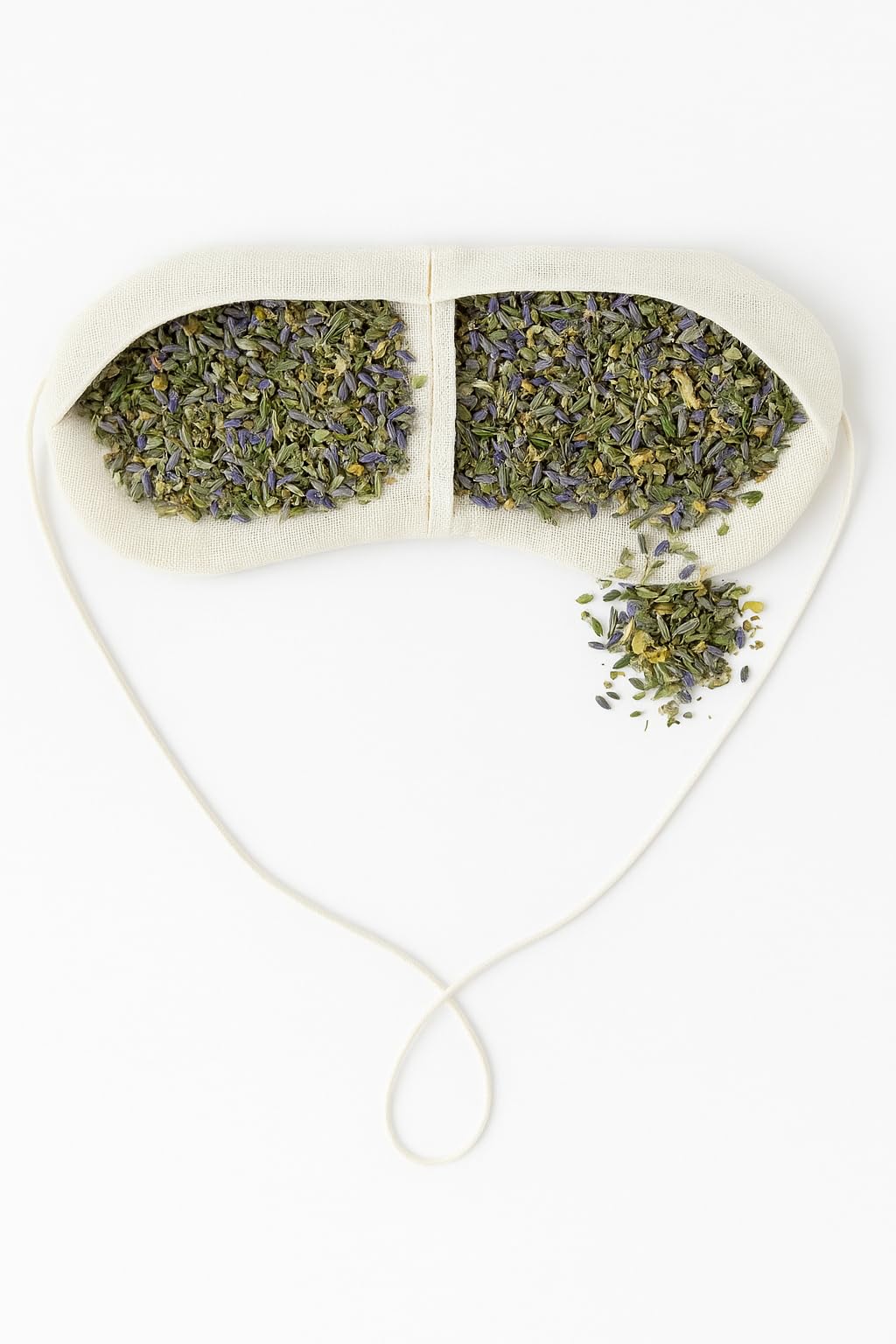 Lot de 10 Masques Yeux Relaxants aux Herbes – Lavande & Plantes Naturelles – Anti-Fatigue, Relaxation, Sommeil & Anti-Stress – Spa Thaï, Yoga & Méditation – Coton Réutilisable