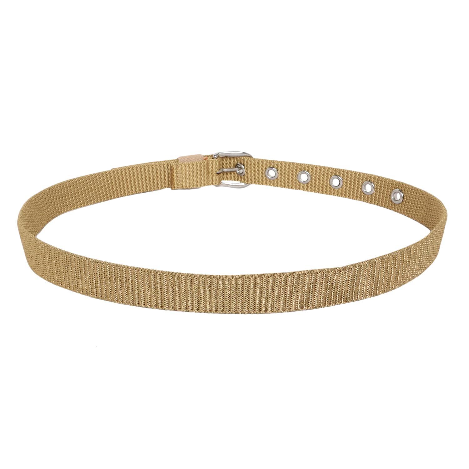 Zacharias Boy's Nylon Belt for kids knb-01 (4-10 Years) (Beige_Pack of 1) - Image 6 thumbnail