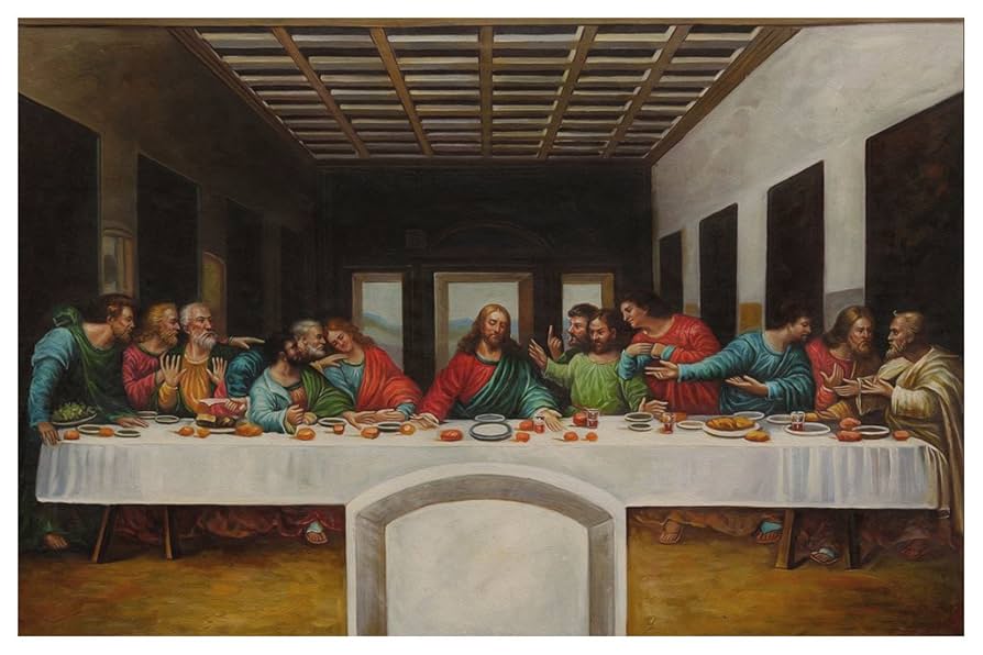 Amazon.co.jp: レオナルド・ダ・ヴィンチ 最後の晩餐 イエス