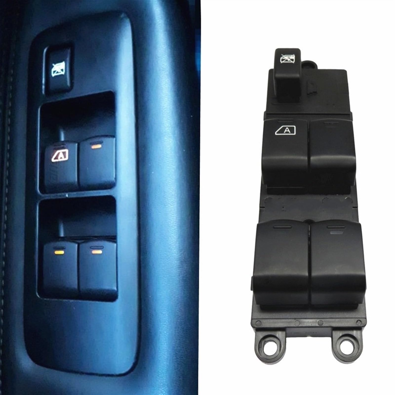 Interrupteur Leve-Vitre Électrique Gauche Pour Nissan Navara D40 (2005-2016) - 7