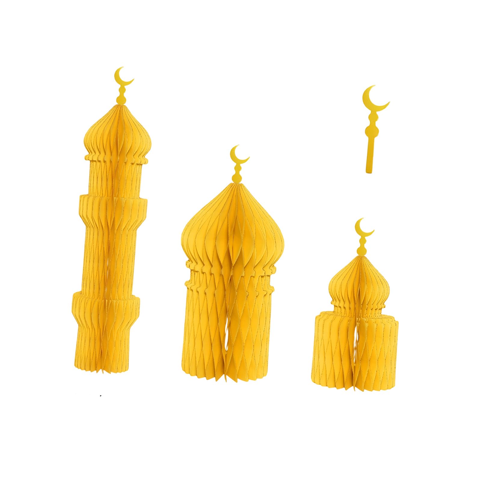Kaeltsyn Paper Building Sculpture Decorations Building Ornament for Festival Celebration and Photography Tool Creative Sculptures