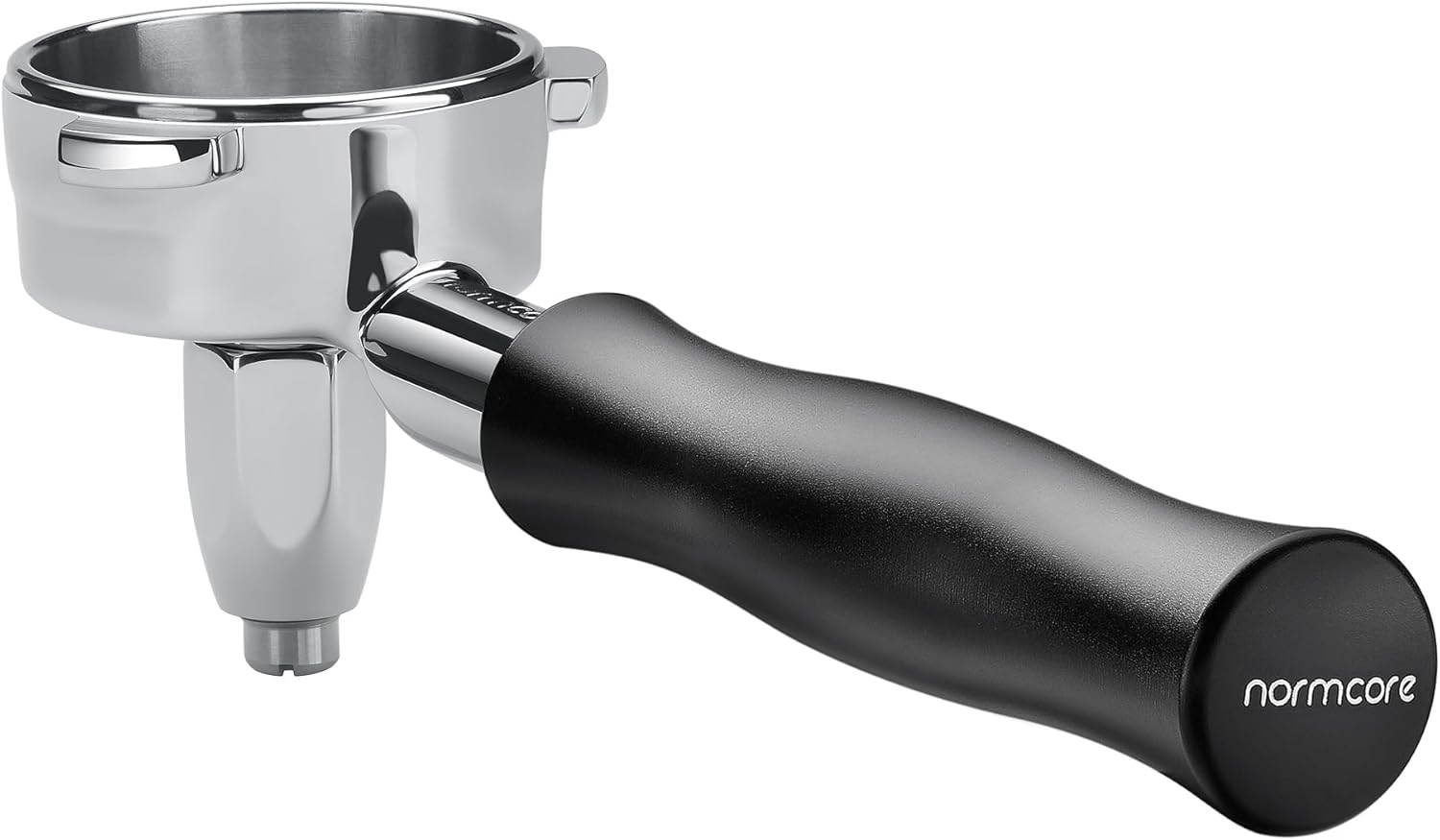 Normcore 54mm Tea Portafilter, Teapresso Portafilter with Black Anodized Aluminum Handle Fits 54mm Breville Sage Barista Machines