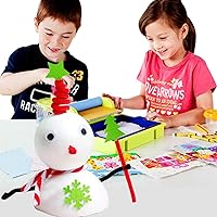 Vista 5 de DIYASY 100 bolas de espuma lisas blancas de 0.8 a 3.3 pulgadas para artes y adornos de Navidad, bolas redondas de poliestireno para manualidades