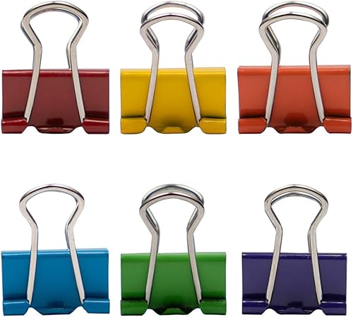 Vista 293 de Broches aprietapapeles JAM Paper®, Rojo