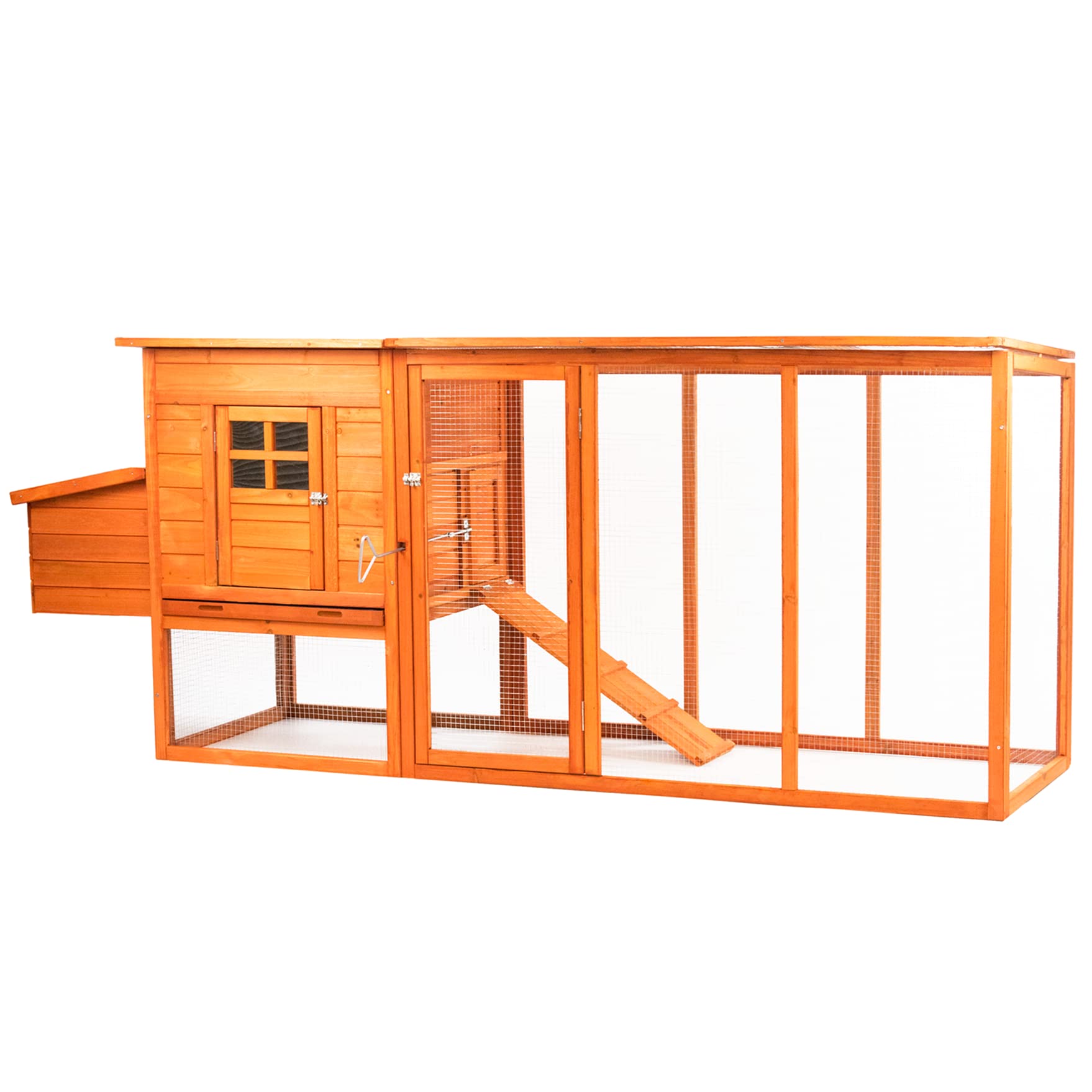 KCT Barcelona Deluxe 8ft EXTRA LARGE Chicken Coop with Run Housing