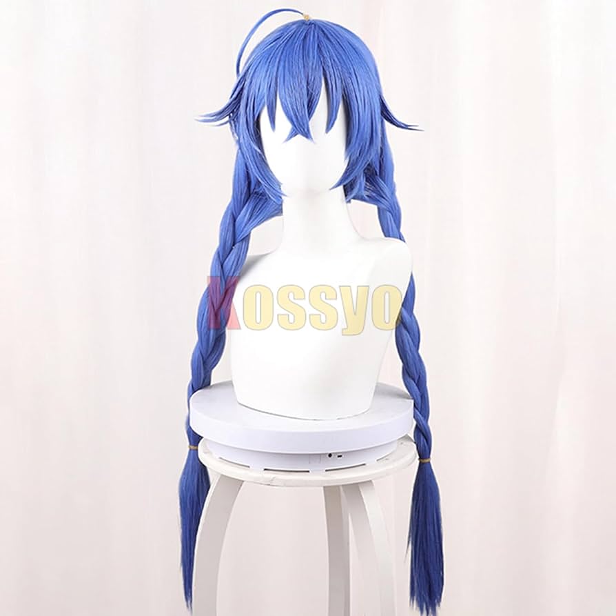 Amazon.co.jp: コスプレウィッグ ロキシー・ミグルディア 三つ