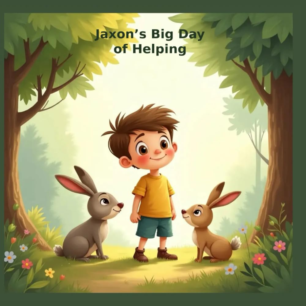 Jaxon’s Big Day of Helping: A Heart Warming Children’s Story About Kindness, Teamwork, and Helping Others