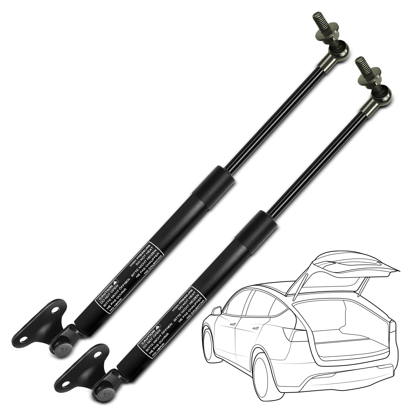 LaQ 約2800ピース Amazon.com: 2 x Tailgate Trunk Lift Support Liftgate Shock Struts