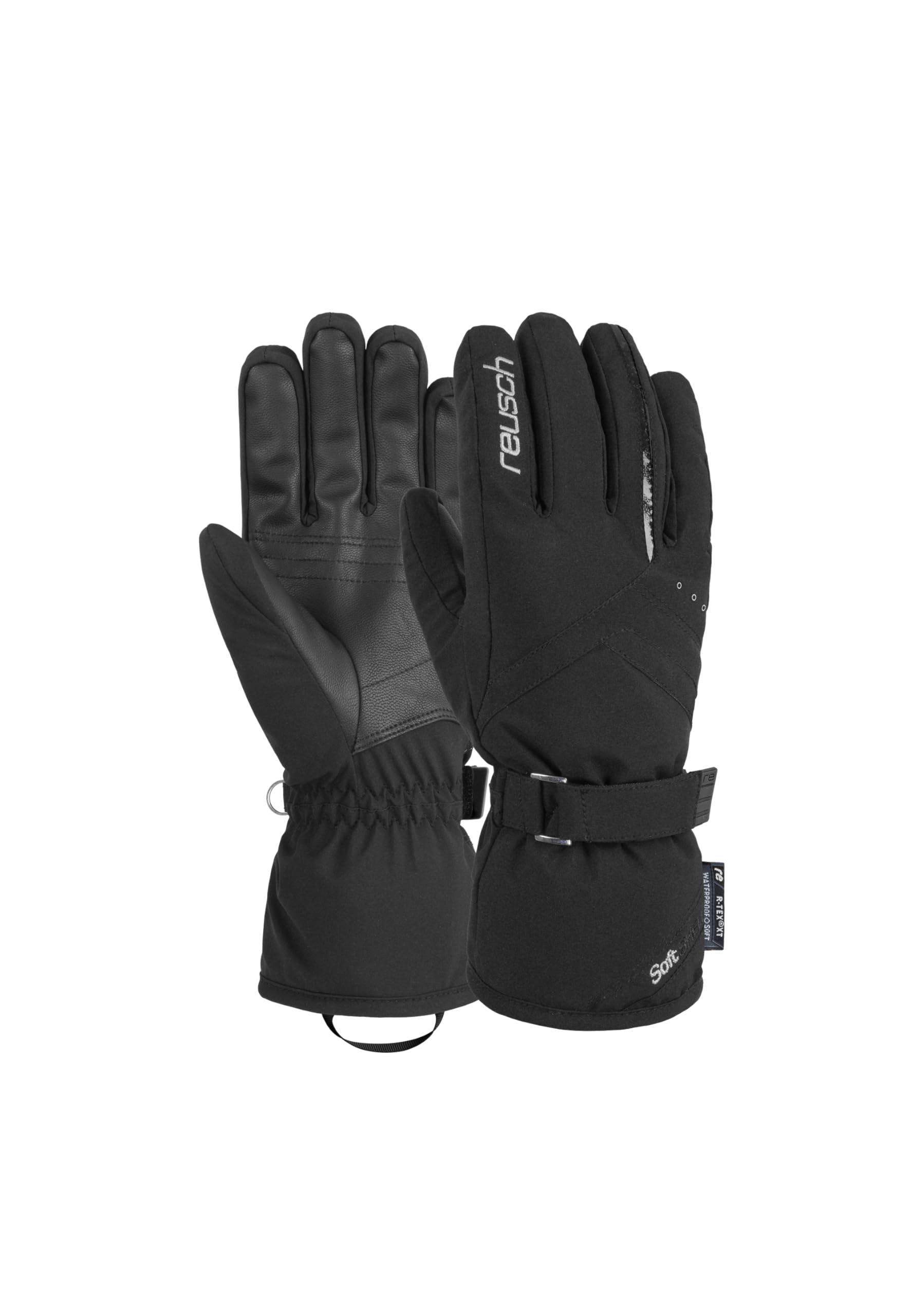 Reusch Hannah R-TEX® XT wasserdichte, winddichte, atmungsaktive und warme Softshell-Handschuhe Winterhandschuhe Fingerhandschuhe Schneehandschuhe Skihandschuhe für Damen