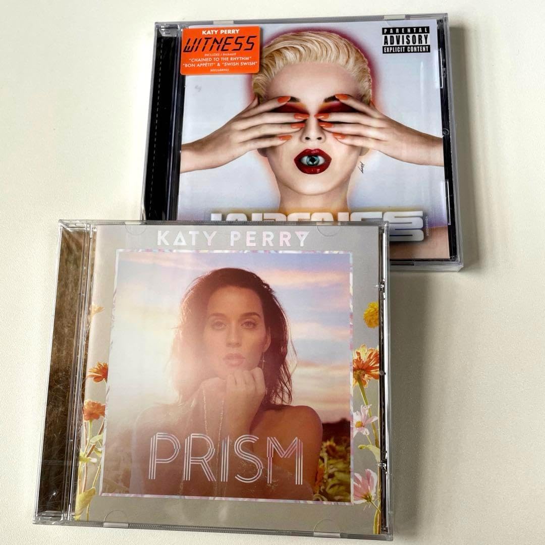ケイティ・ペリー CD2枚 プリズム(2013)&amp;ウィットネス(2017)