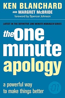 THE ONE MINUTE APOLOGY