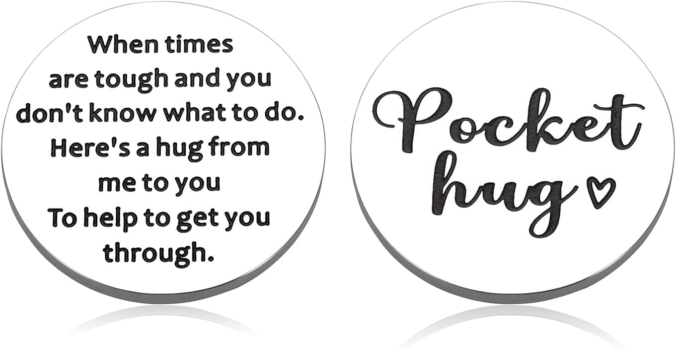 Pocket Hug Token Back to School Gifts for Women Men Long Distance Relationship Gifts