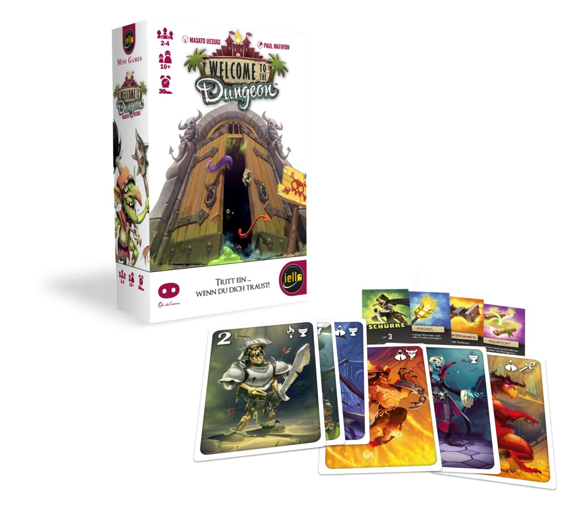 Jeu De Société Welcome Back To The Dungeon Jeu De Cartes Iello - Jeux