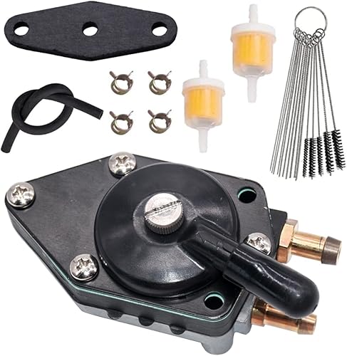 438559 Bomba de combustible apta para fueraborda Johnson Evinrude 25 35 50 65 70 75 85 88 90 100 105 115 125 135 140 HP, reemplaza #385784 433390