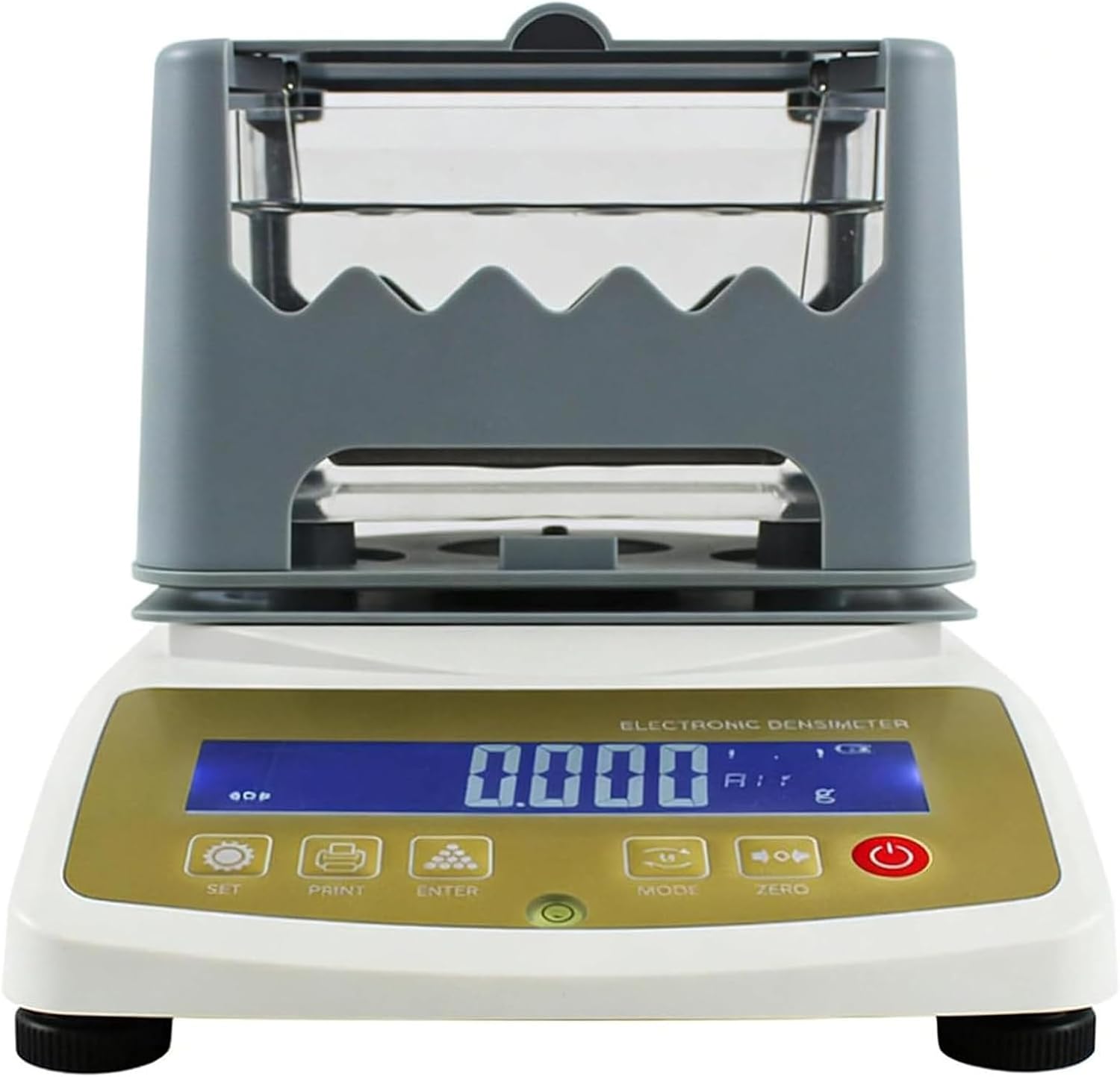 Gold Purity Tester, Automatic Gold Testing Kit, Featuring Digital Electronic Gold Purity Tester Machine, for Gold, Silver, Palladium, Jewelry, Pawn Shops, Coins XF-300K