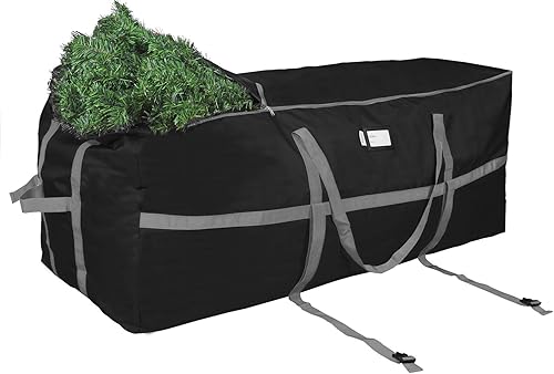 Miniatura 7 de ProPik  Bolsa de almacenamiento para árbol de navidad, contenedor de almacenamiento resistente, 24 pulgadas (60.96 cm) de alto x 24 pulgadas (60.96