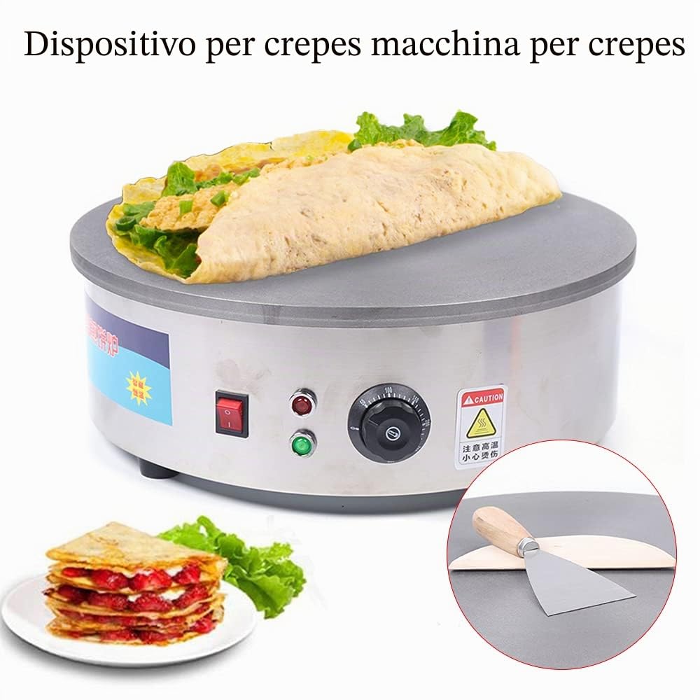 2800 W, crepes a gas, per crepe, 45 cm, per crepes
