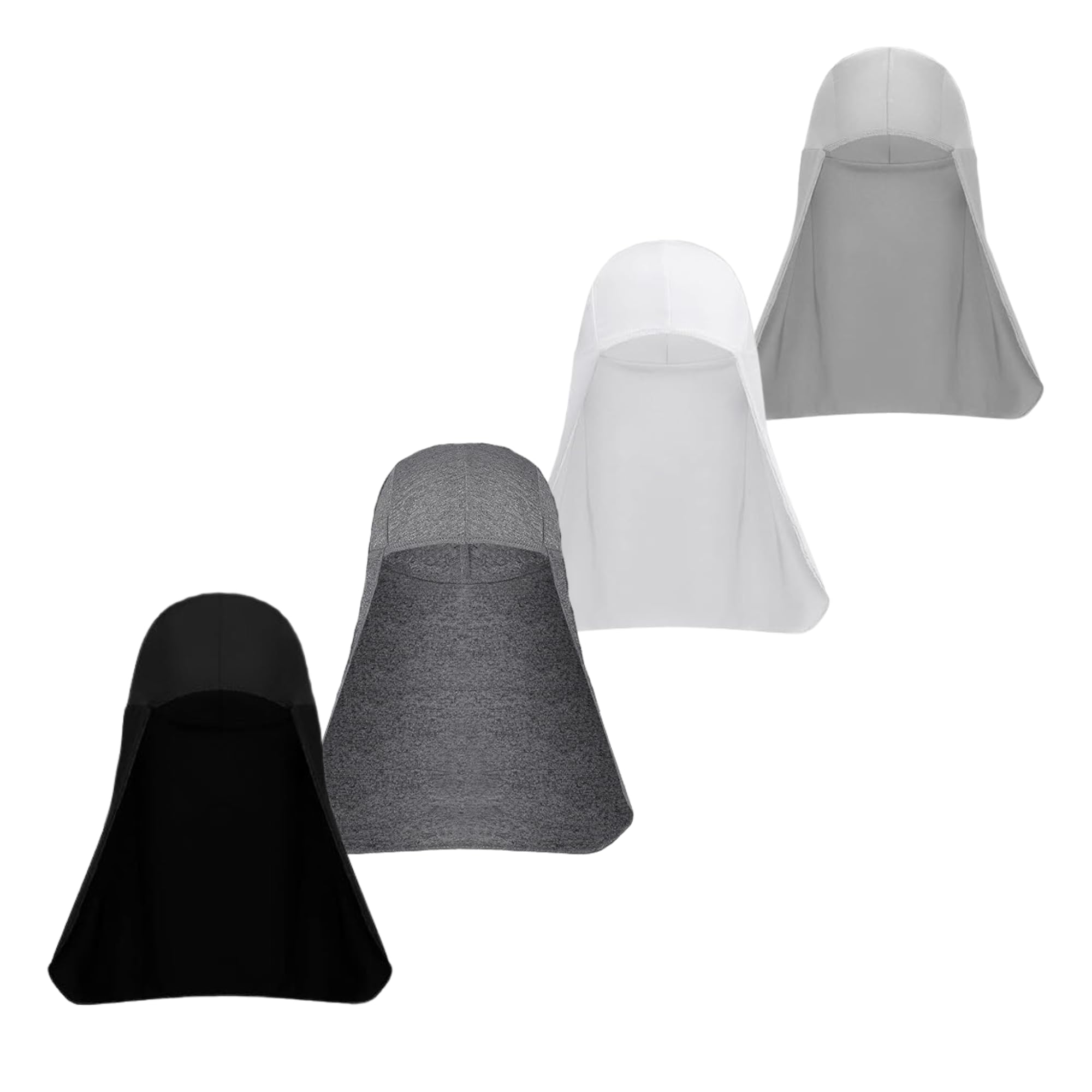 Hard Hat Sun Shield Neck Shade Hat Cooling Quick Dry Skull Cap (US, Alpha, One Size, 4)