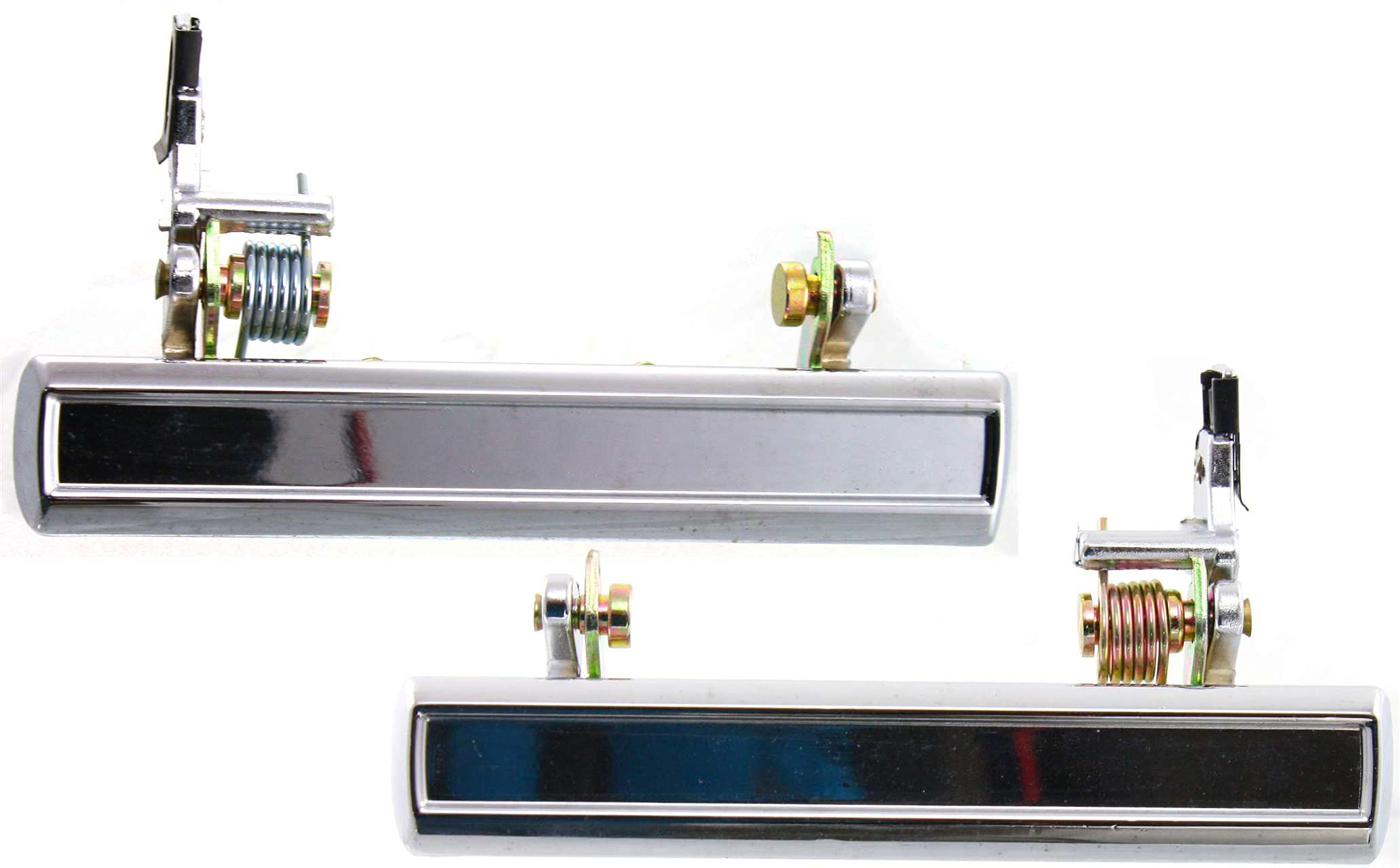 Garage-Pro Exterior Door Handle Set Compatible with 1971-1976 Chevrolet Impala, Fits 1970-1981 Camaro, Fits 1970-1981 Pontiac Firebird, Front Driver and Passenger Side Chrome