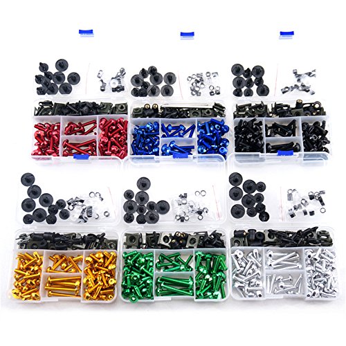 image for StarknightMT Complete Alloy Motorcycle Body Fairing Bolt Kit Body Scre