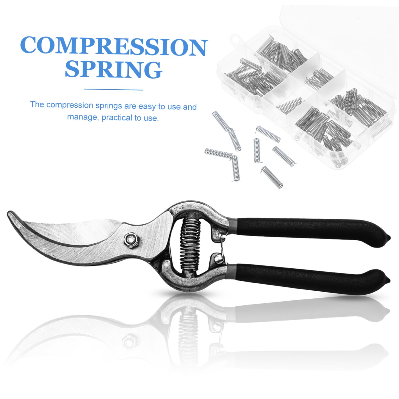 Druckfedern Sortiment 300 Stück - 23 Größen Edelstahl 304 Für Reparaturen