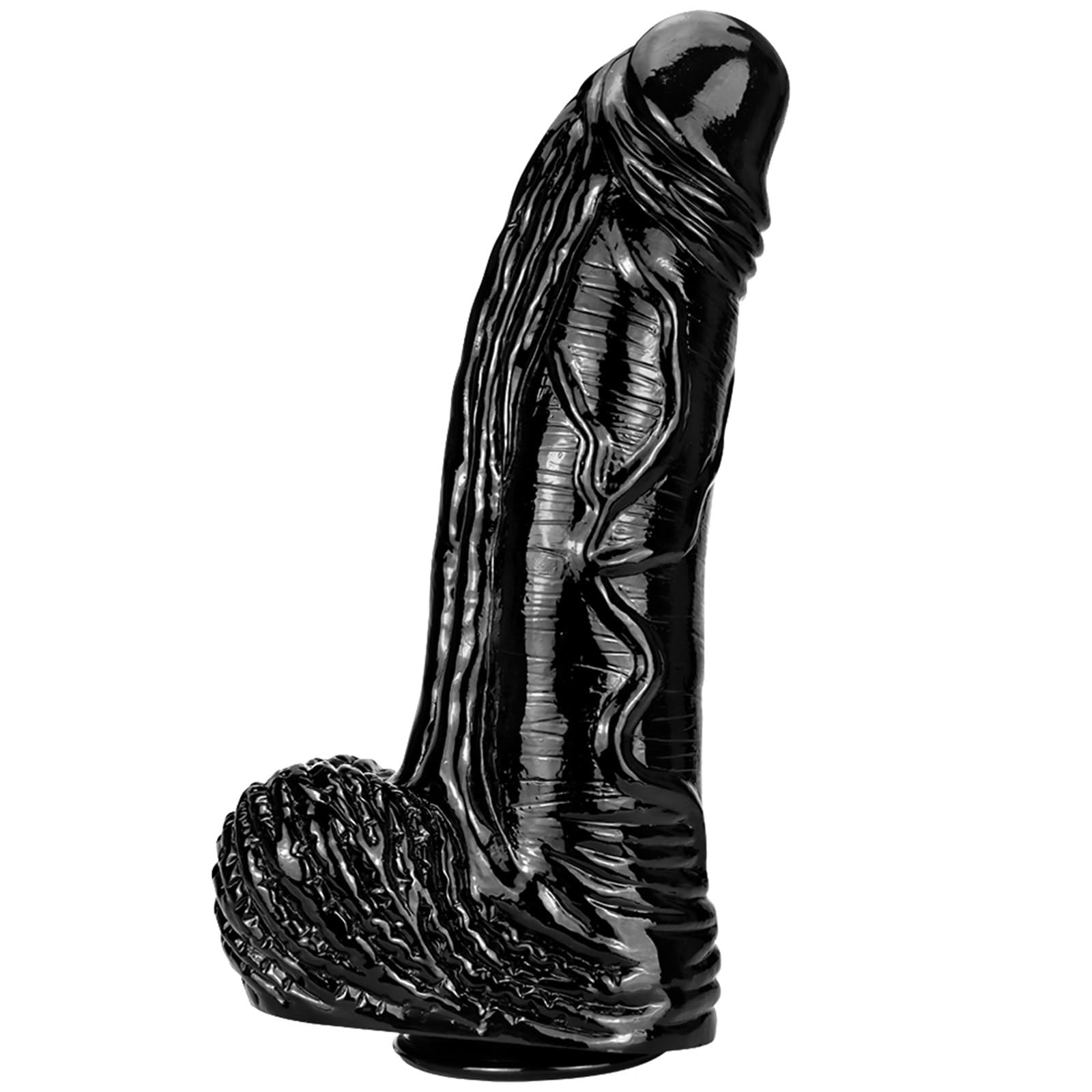 Fallo gigante XXL, fallo grande da 3 kg, sex toy femminile con silicone liquido, fallo prostatico morbido con forti ventose, sex toy femminile realistico estremo