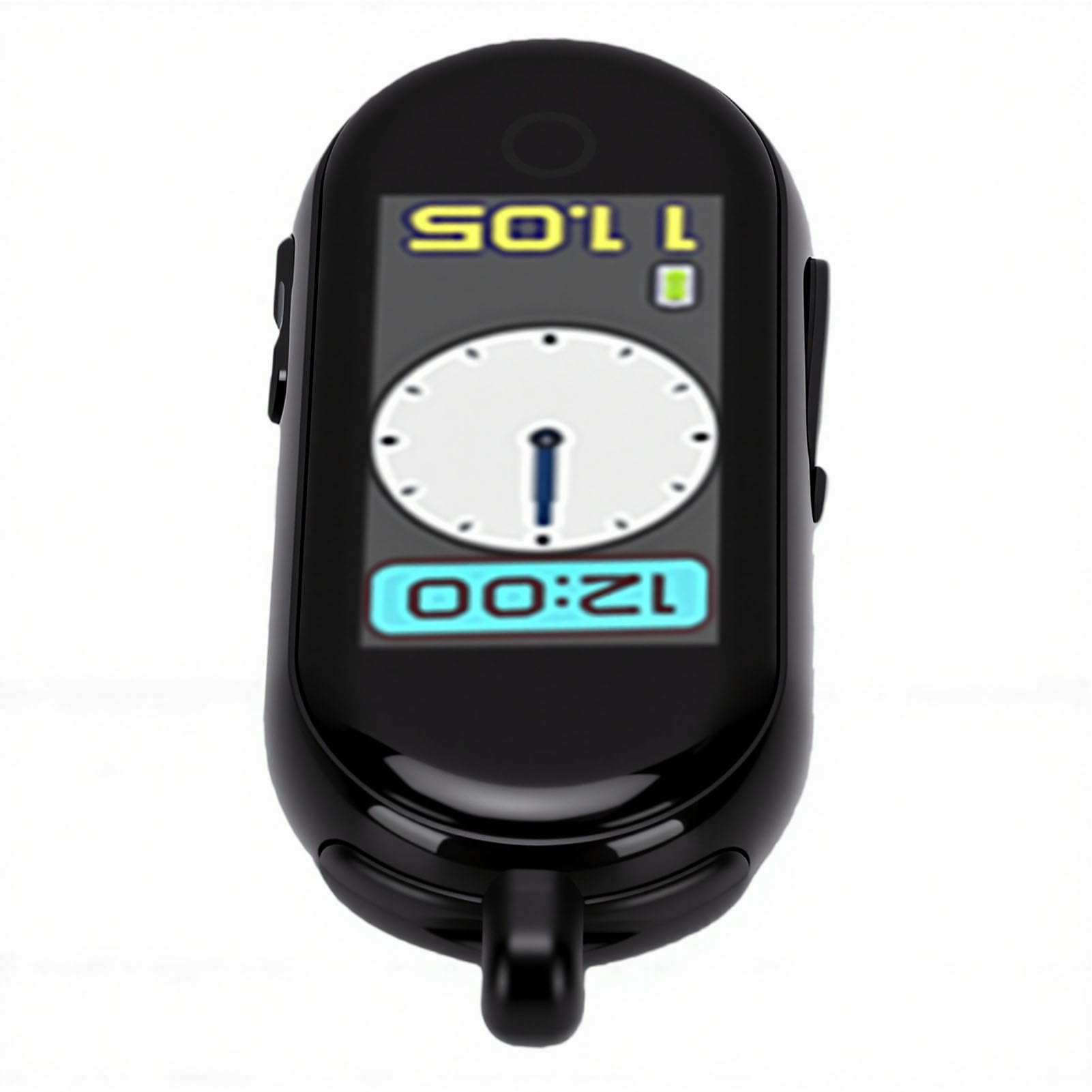 Grabadora de Voz Digital de 64 GB, Dispositivo de Grabación Activado por Voz con Reducción de Ruido AI con Clip Trasero para Cordón de Pulsera para Entrevistas de Reuniones de