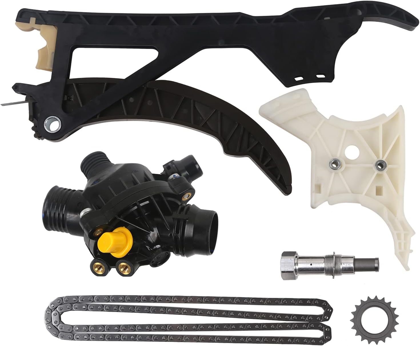 Timing Chain Kit Thermostat fit 2006-2011 for BMW 128i 328i 330i xDrive 525i 528i 530i X3 Z4 2.5L 3.0L