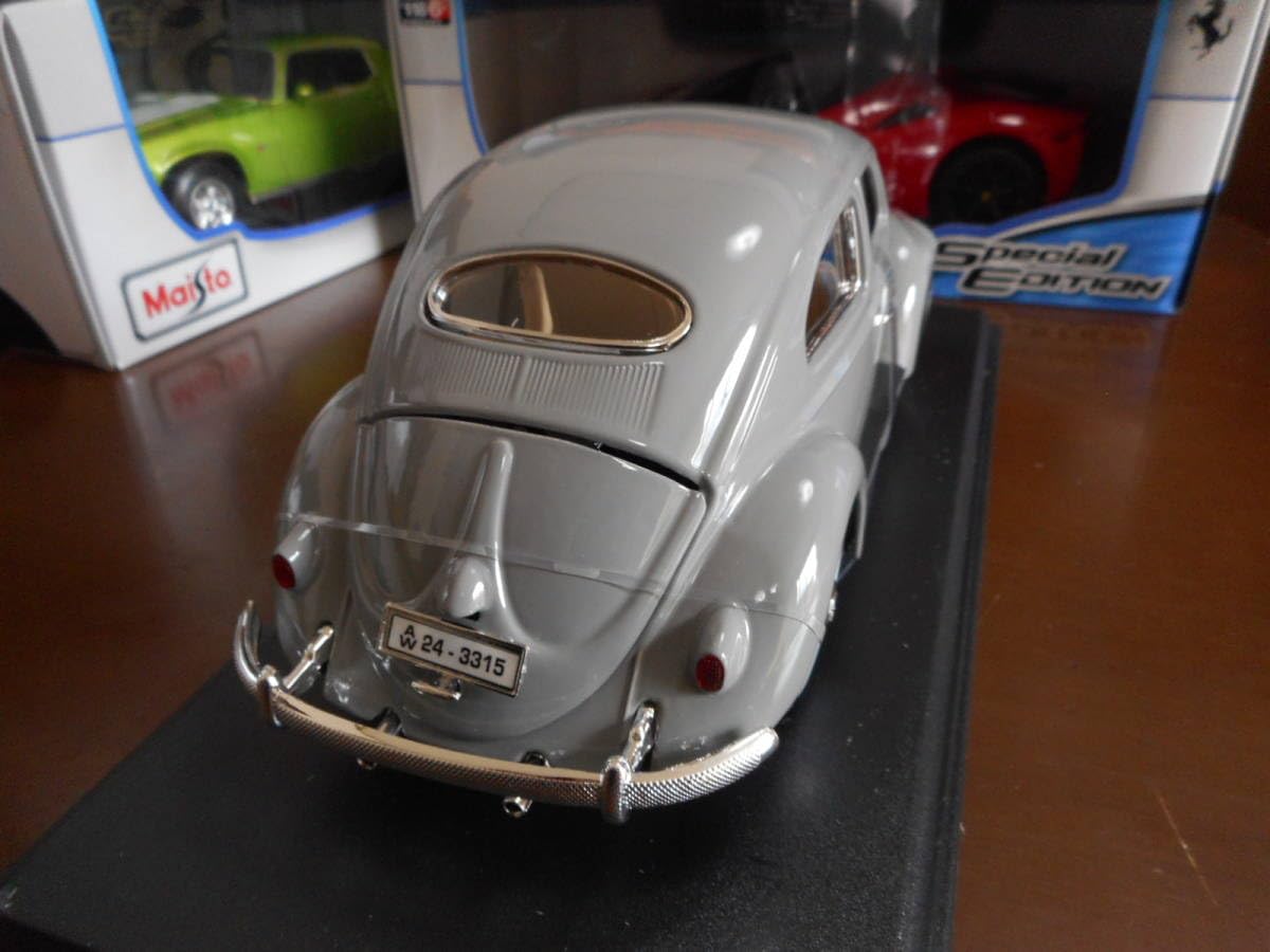 マイスト　フォルクスワーゲン　ケーファー　ビートル1/18 1955 Maisto 1955 Volkswagen Kafer-Beetle Special Edition 1:18