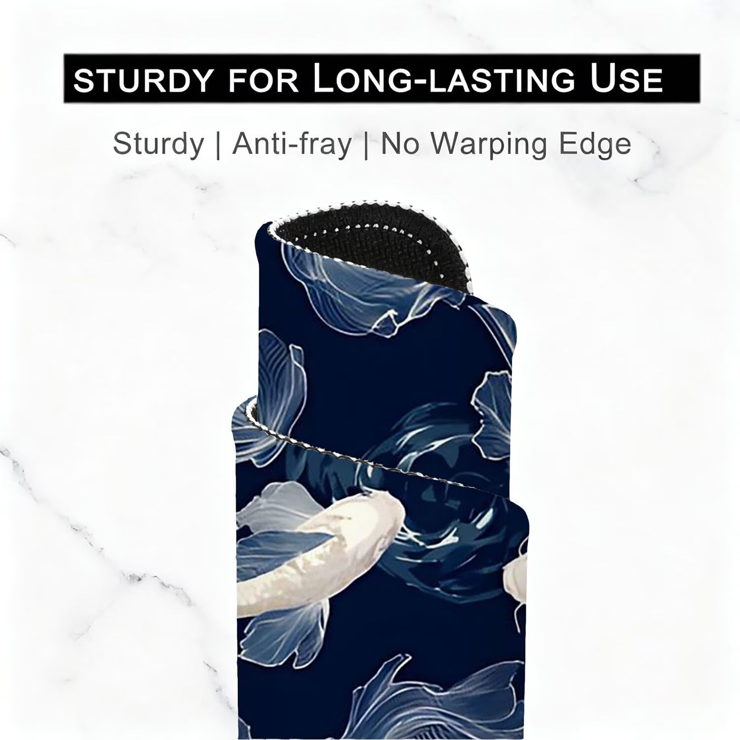 Tappetino Mouse Gaming XXL, Mousepad 1200x600x4mm Blu navy pescare 0x0-187 | Tappetino Scrivania con Base in Gomma Antiscivolo Bordi Cuciti per Computer, PC, Migliora la Precisione e la Velocità
