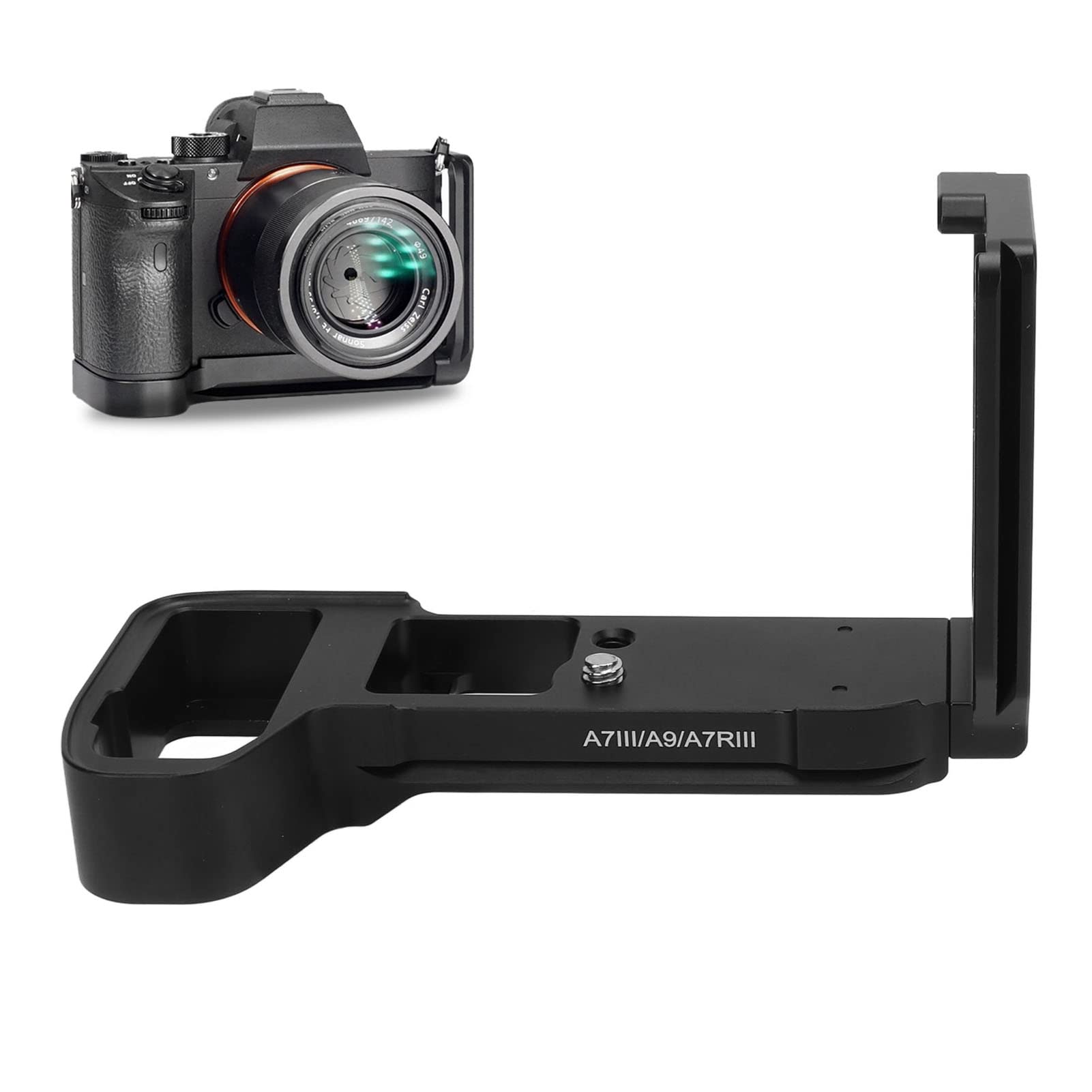 SONY - またたび SONY ILCE-7M3 α7Ⅲ   L字型ブラケット付き Amazon | ソニー用DSLRカメラLブラケット A7III A7RIIIA9A7M3用