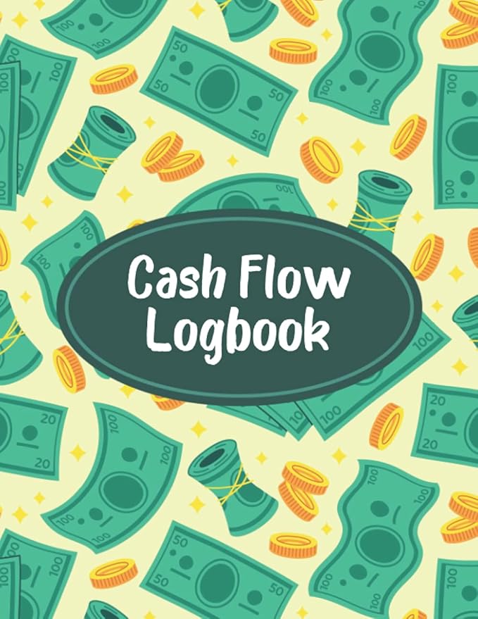 Cash Flow Logbook Daily Cash Book and Financial Record Journal 120