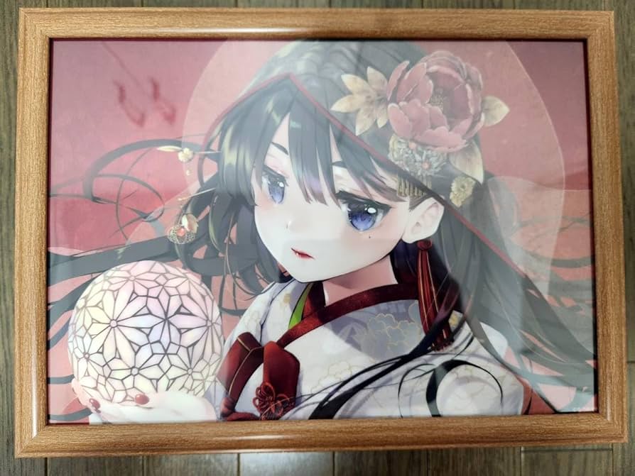 なつめえり 直筆サイン入り 額装 A3 複製原画 海月姫 なつめえり 直筆