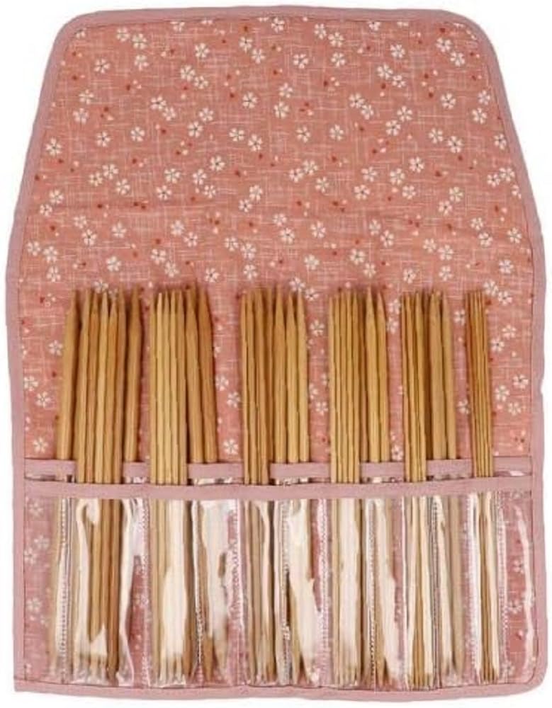 Seeknit Pink - Koshitsu (20Cm) Double-Pointed Needle Set - 1 Piece