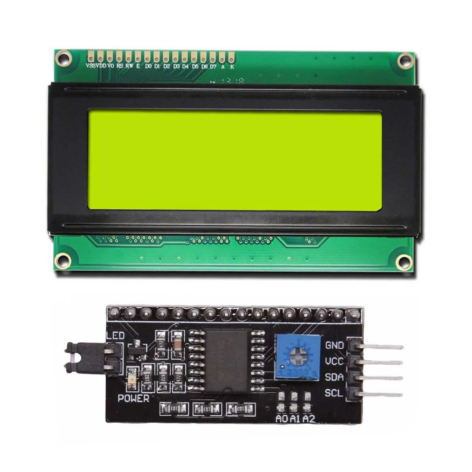 Prakti LCD 20x4-LCD-Character Display-with-IIC-I2C-Serial-Interface-Adapter-Module (B09XV4LJK8) Amazon Price History, Amazon Price Tracker
