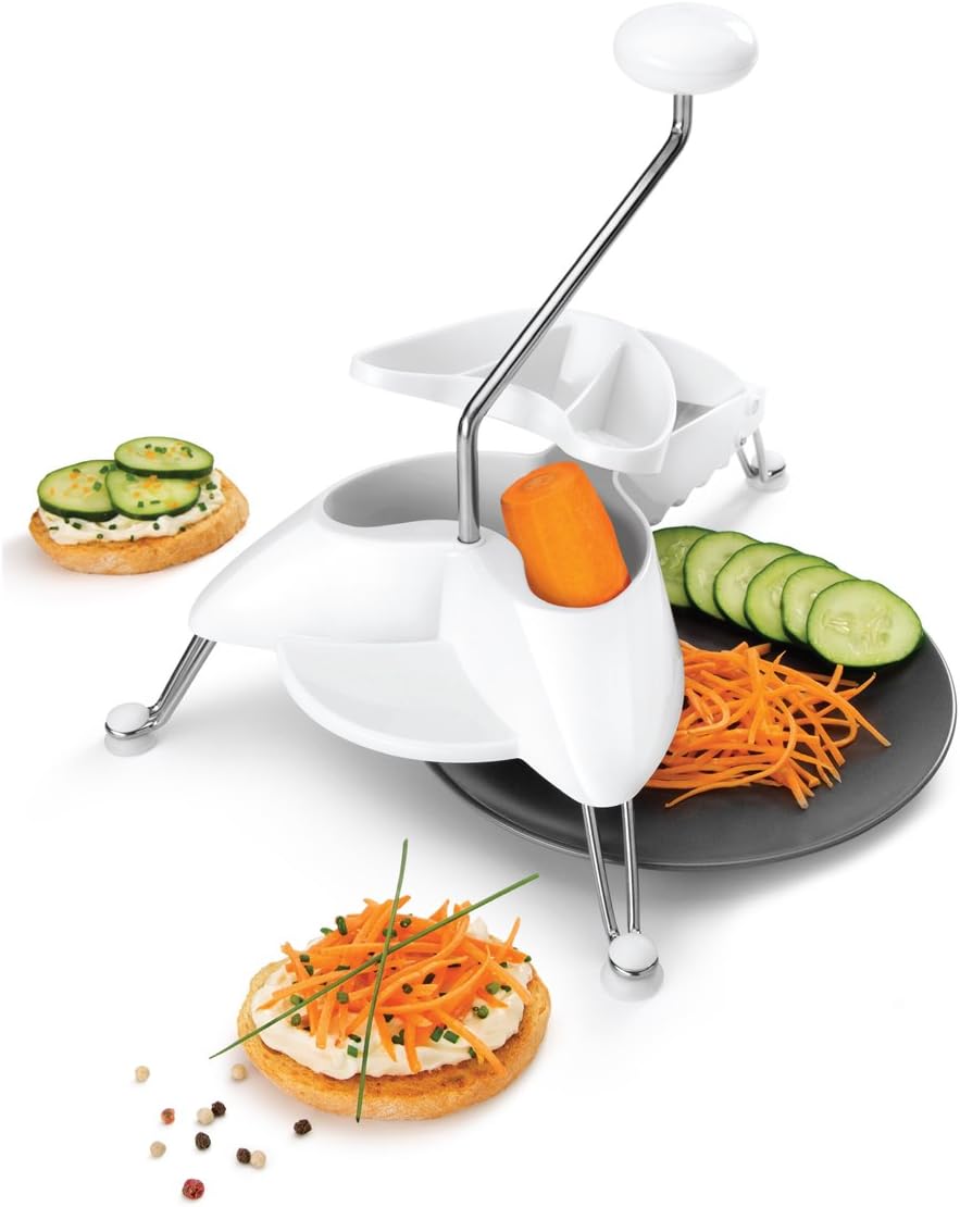 Metaltex Italia 165175 Julienne grater, Aluminium, Grey