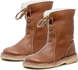 Vintage Buttery-Soft Waterproof Wool Lining Boots,Vintage...