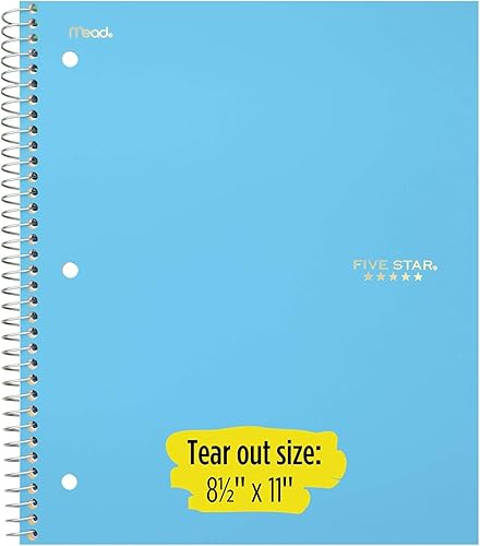 Miniatura 6 de Cuaderno de espiral Five Star Trend Paquete de 6