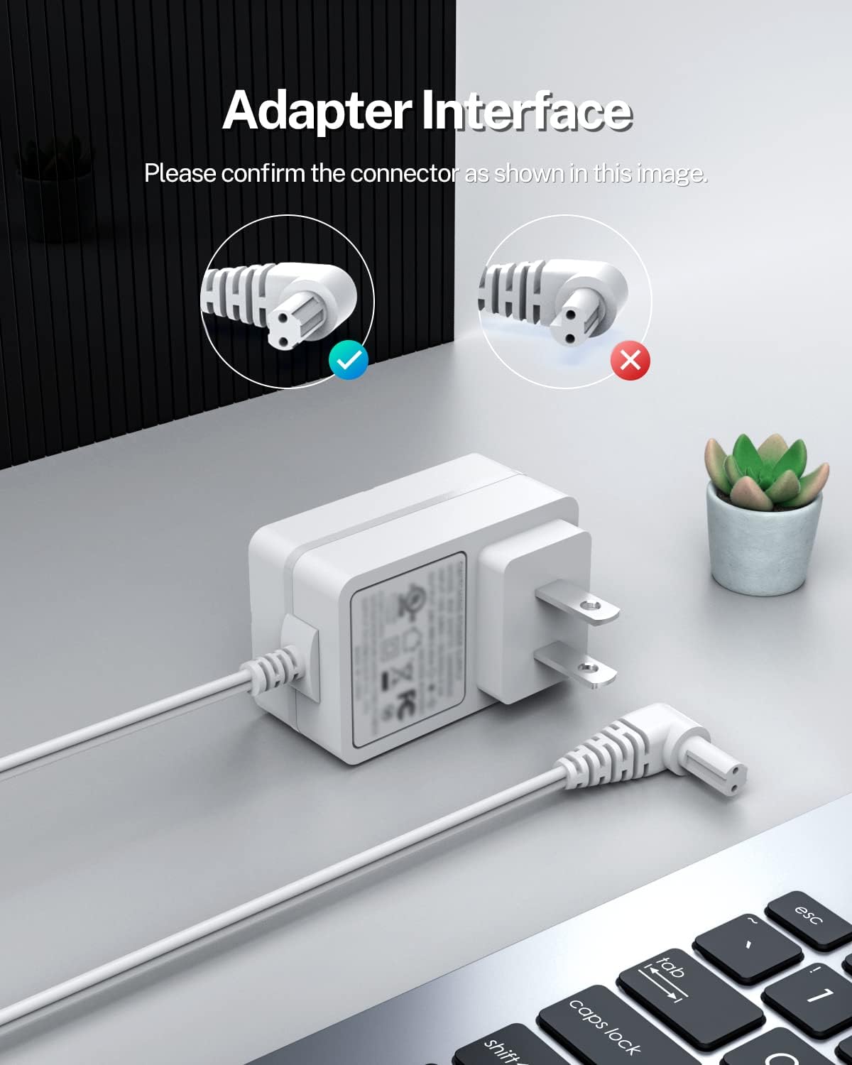 Charger Compatible with Black & Decker Handheld Vacuum HLVA315J HLVA320J image 2