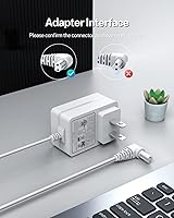 Vista 3 de Cargador de 15 V apto para aspiradora de mano inalámbrica Black and Decker Dustbuster AdvancedClean Pet Car - Funciona con HLVA325JP HLVA325JP tipo