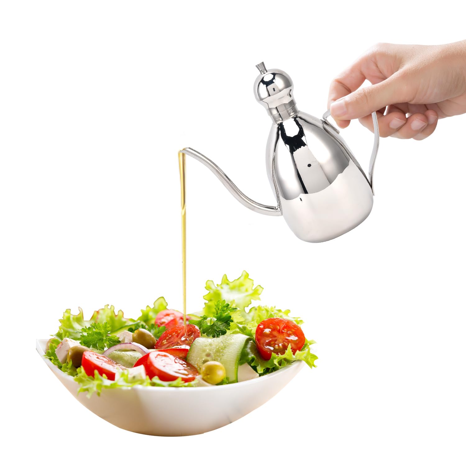 Bouteille D'huile En Acier Inoxydable Bouilloire à Huile En Acier