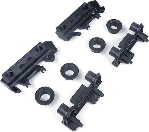 Miniatura 3 de Conjunto de rodillos para lavavajillas GDT545PSJ0SS compatible con GE WD28X27241 WD12X10438 WD12X26146 (2 pares)