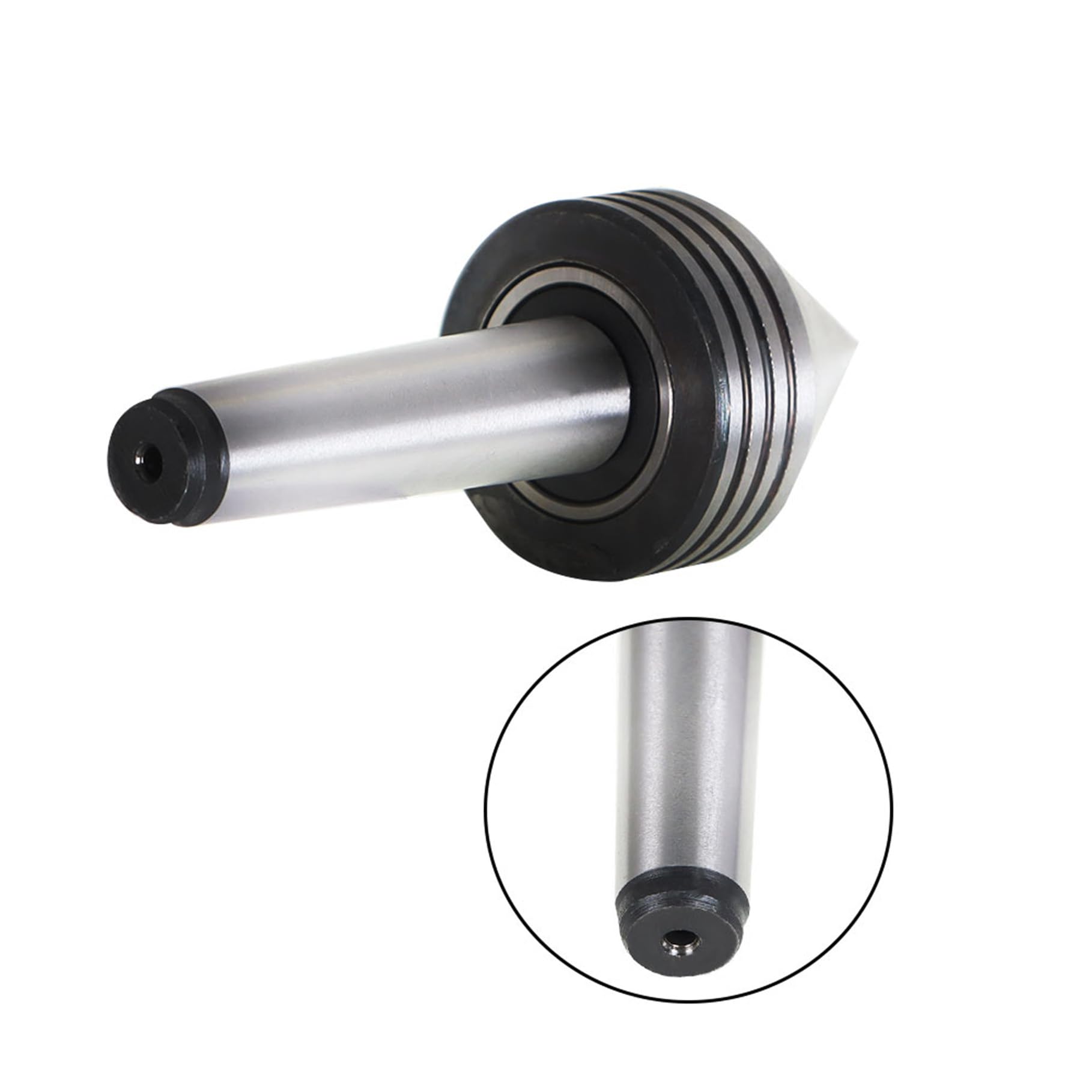 TJHSM 1Pcs Taper 2 Rotary Live Center MT2 60 Degree Replacement for Wood Metal Lathe