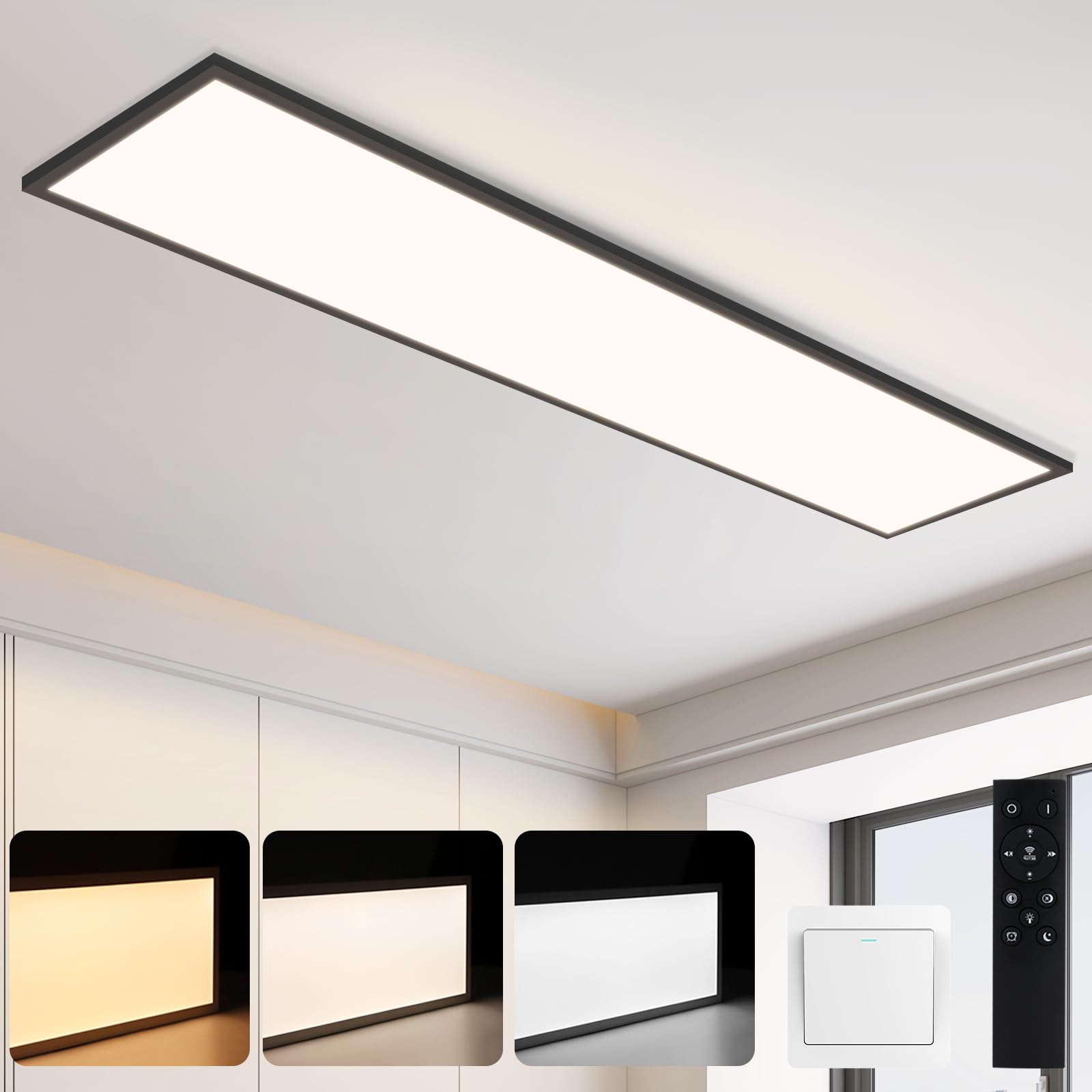 CBJKTX LED Deckenleuchte Panel
