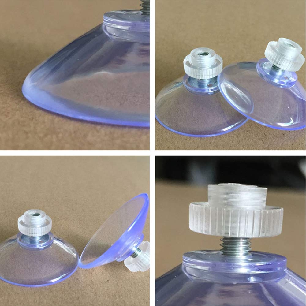 Ventosas De Vidrio De 40 Mm, Almohadillas De Succión D... | Cuotas Sin