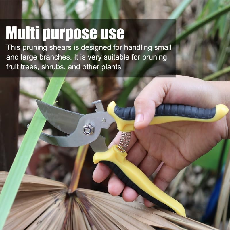 Tijeras de Jardinería Profesional Acero Inoxidable miniatura 4