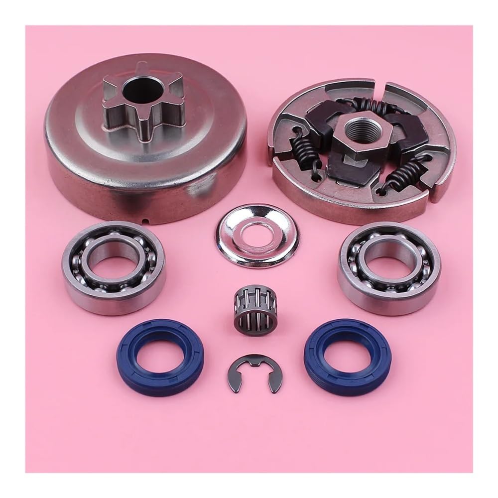 Tambor de embrague 3/8 y cojinete de alta durabilidad para motosierras 017 y 170